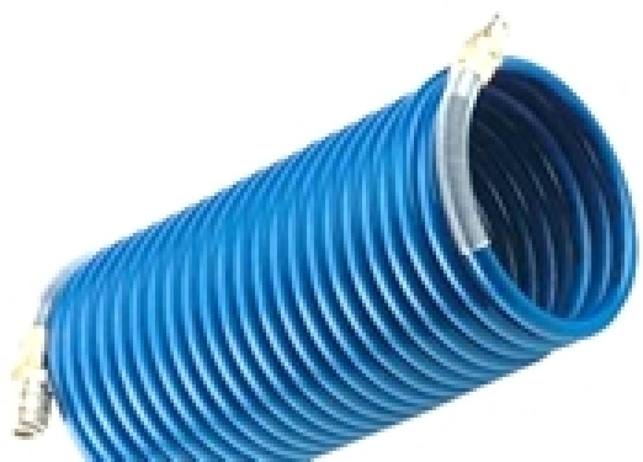 Spiráltömlő 8/6 Nylon12 7,5m SP08/075KS 7,5m gyorscsatlakozókkal szerelt (REC)