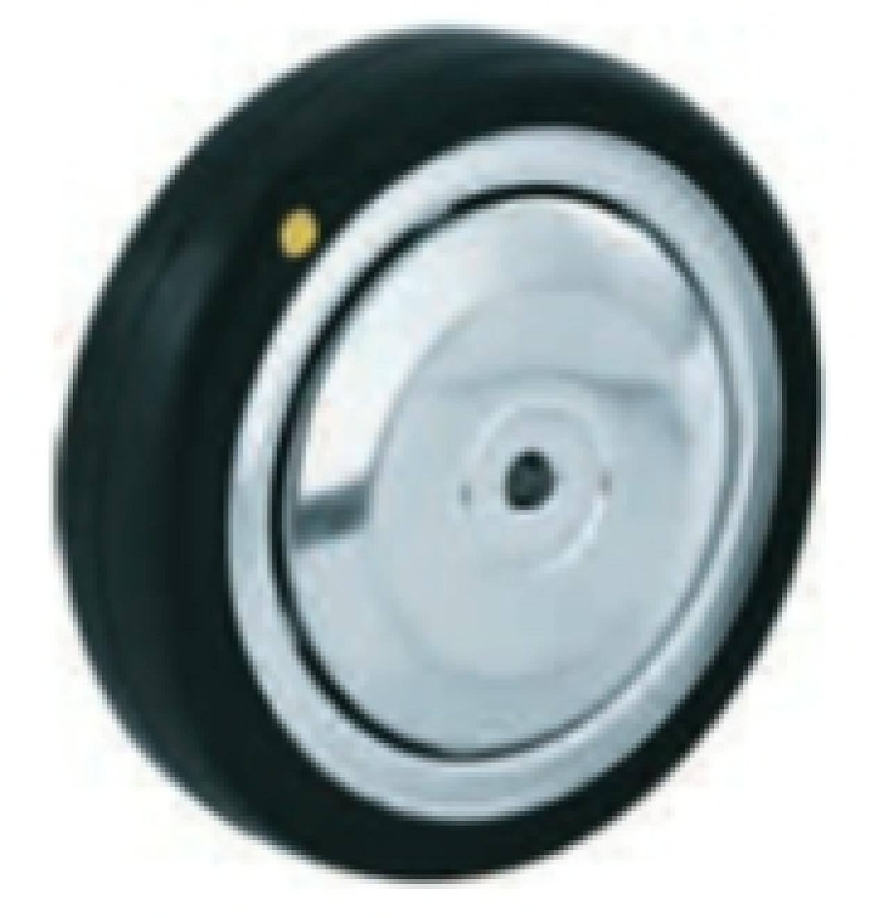 Alapkerék 100 30C100AZ fekete antisztatikus terhelhető: 65kg Rhombus Rollen (RR)