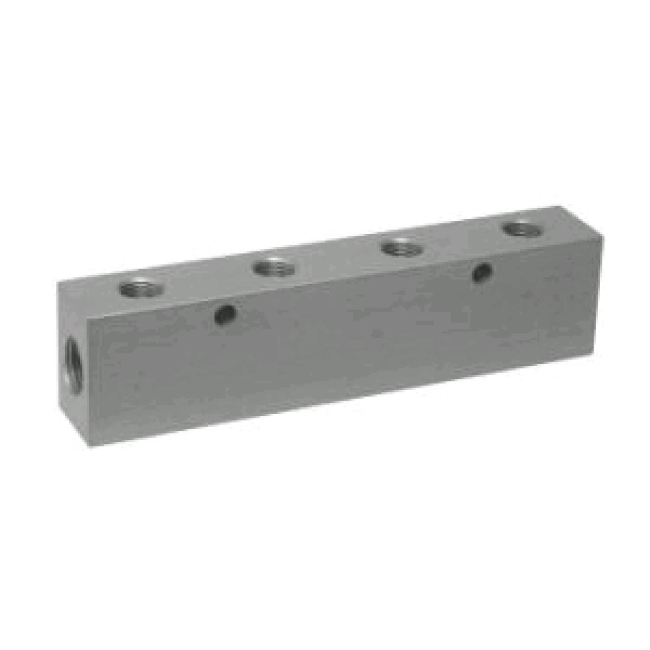 Elosztótömb 1/2"-3/8" egyoldali 3-as 6047-1/2-3/8-3 (AZP)