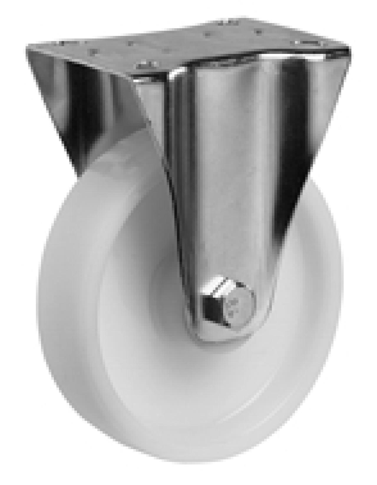 Talpas kerék 100 L410.B10.100 fix villa PA fehér terhelhető: 125kg (BS)