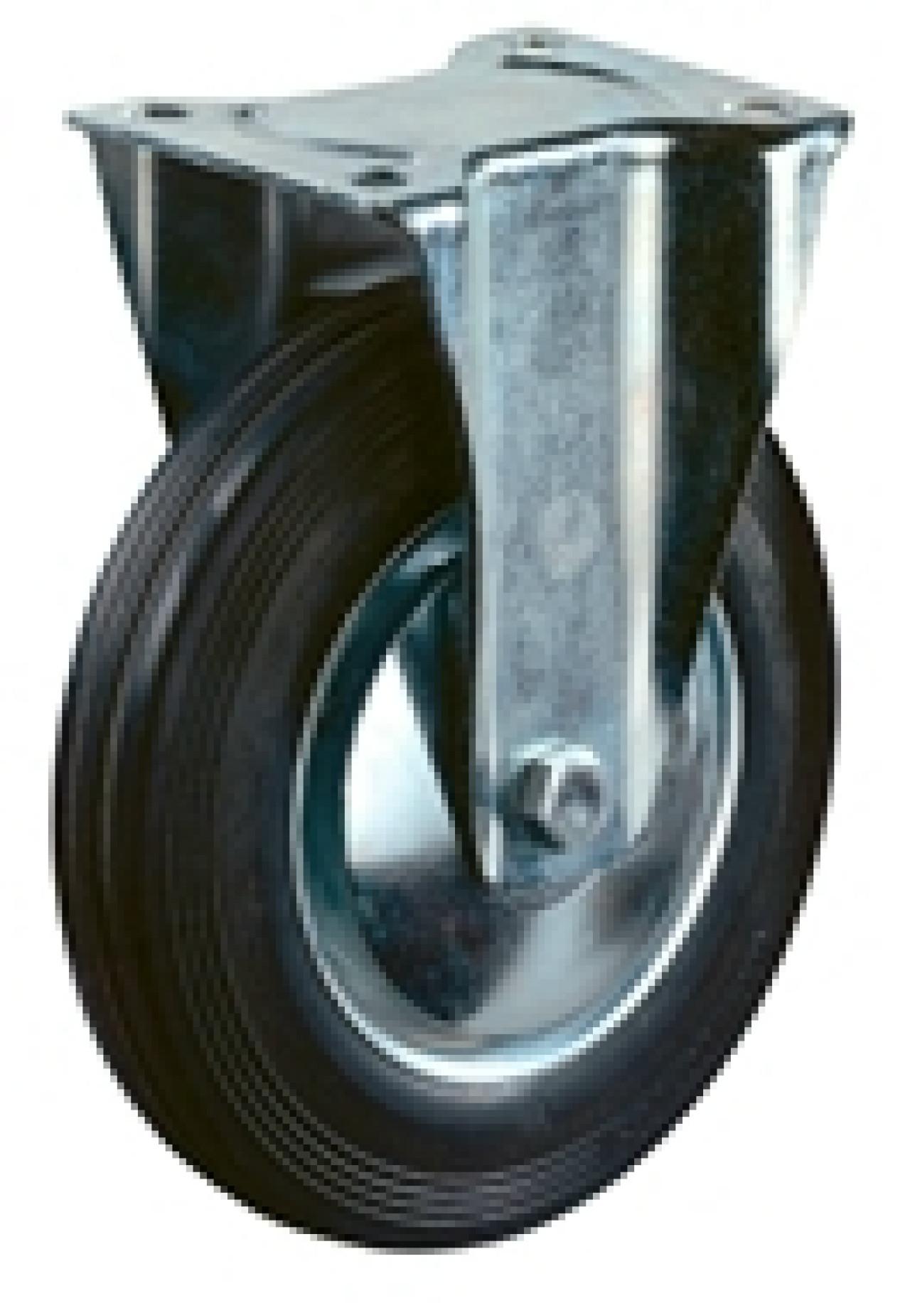 Talpas kerék 280 L410.B55.280 fix villa fekete terhelhető: 350kg  (BS)