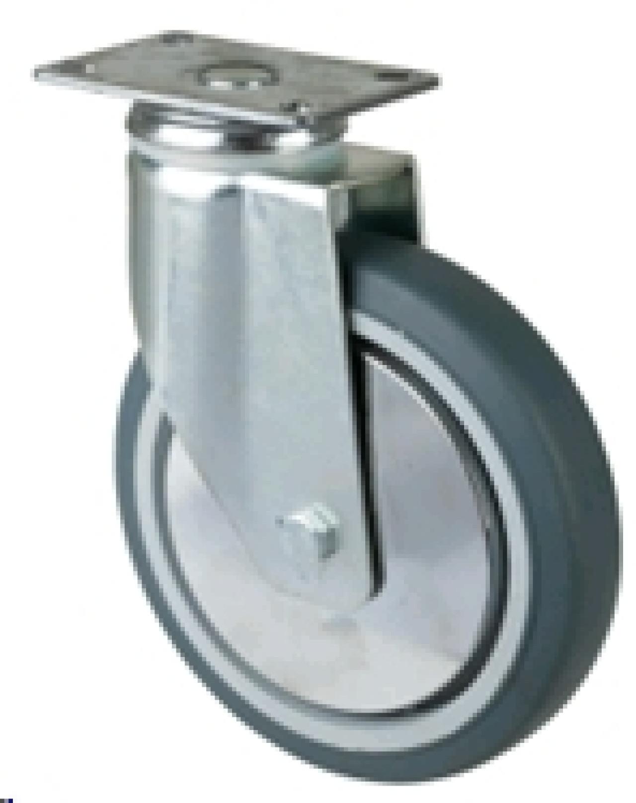 Talpas kerék 150 C100.A85.151 forgó villa szürke terhelhető: 100kg(BS)