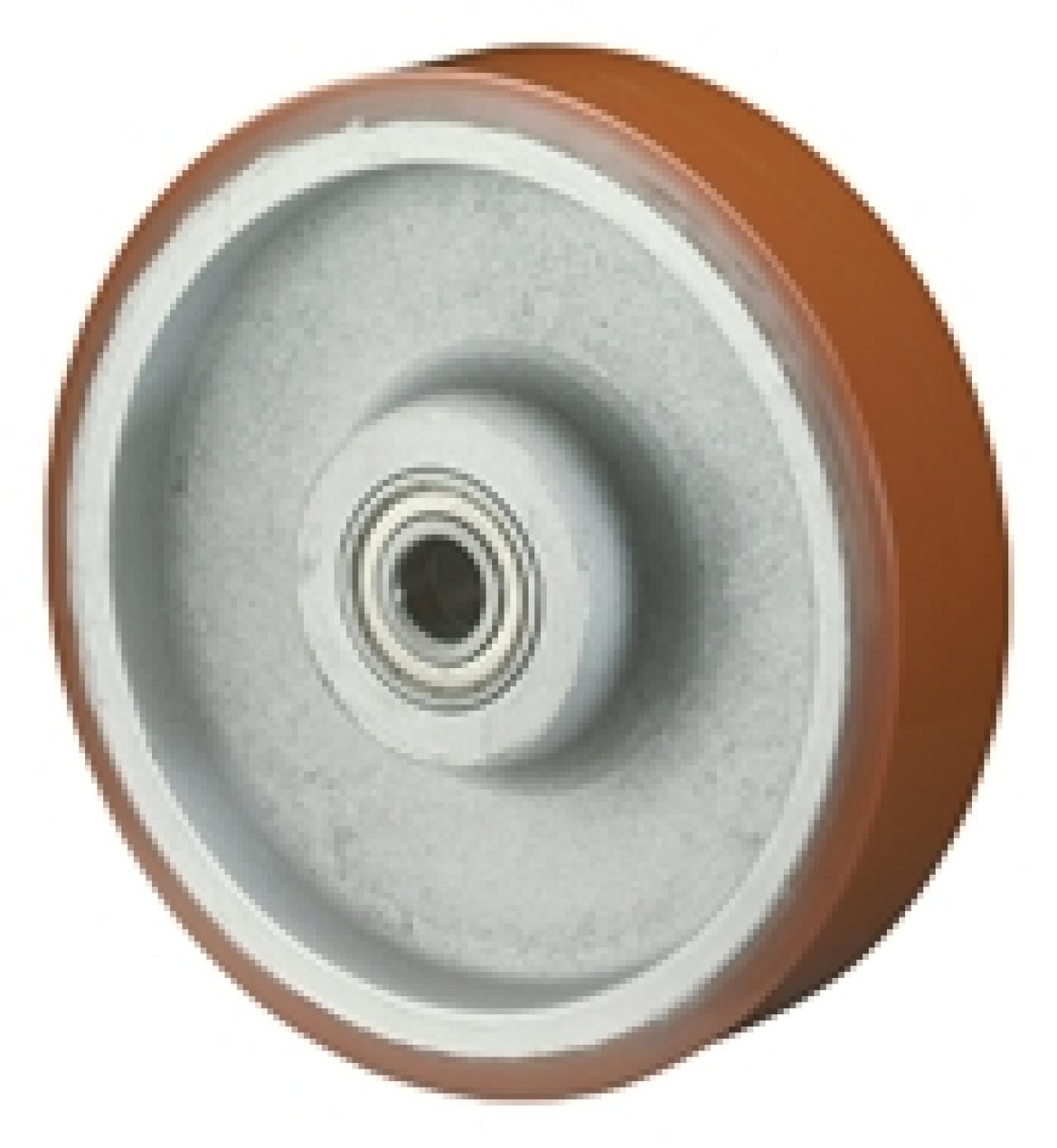 Alapkerék 100 C10.106 barna PU terhelhető: 400kg (BS)