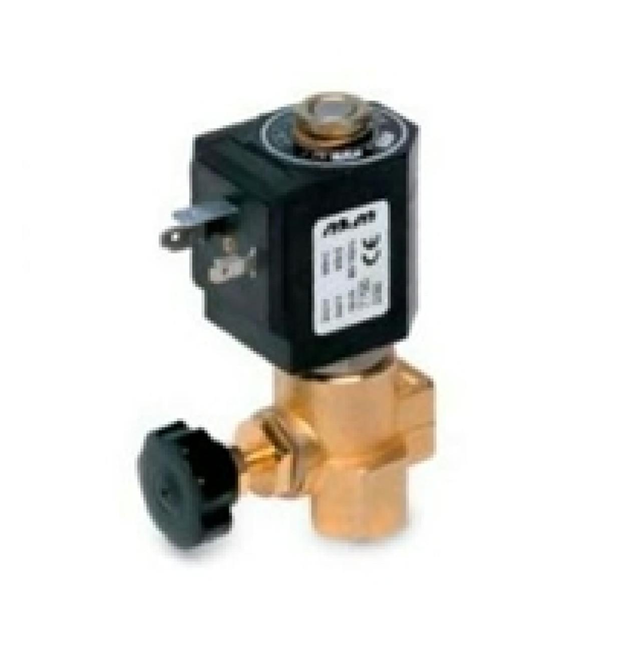 Mágnesszelep 2/2-1/4" NC D267DLH fojtóval (AZP)