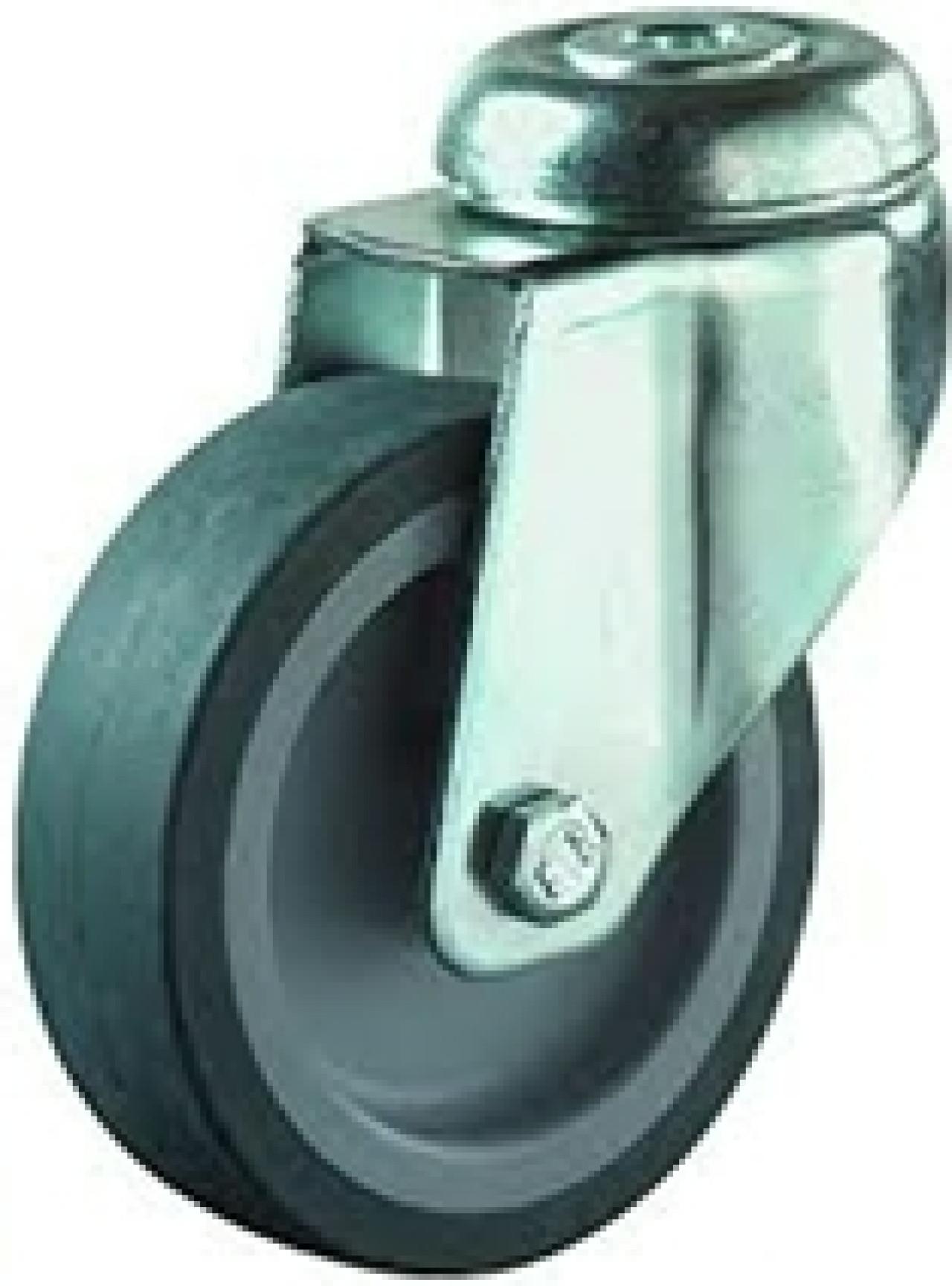 Hátfuratos kerék 50 A301.A80.050 forgó villa szürke terhelhető: 50kg (BS)