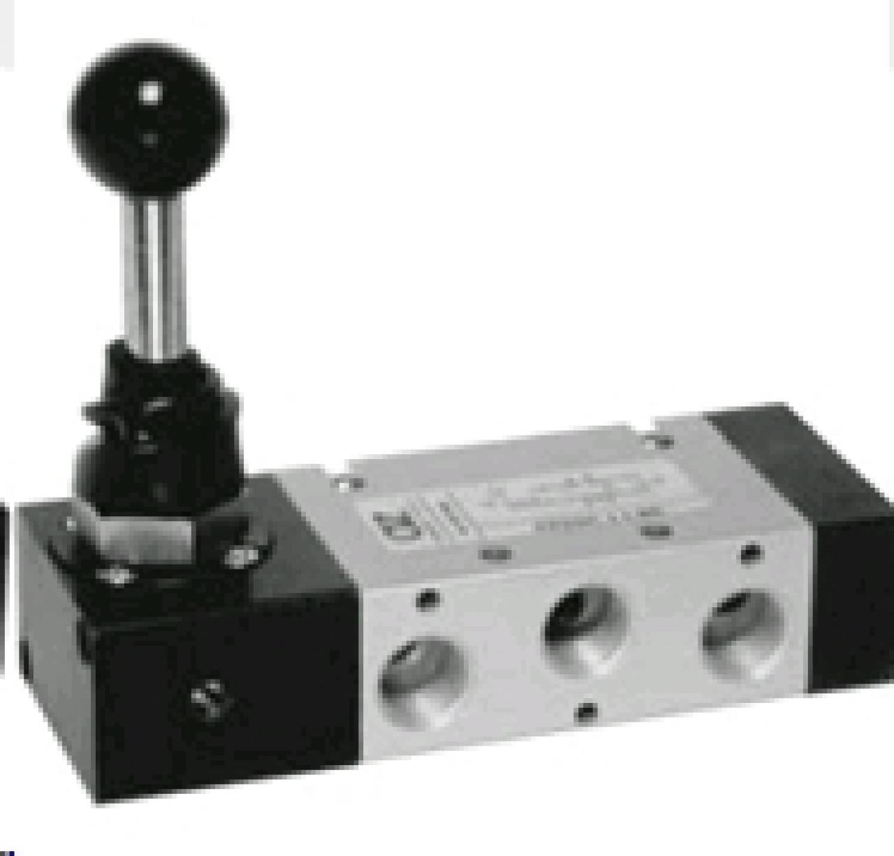 Szelep 5/3-1/4" 5223C LL90 kézi karos szelep (AZP)
