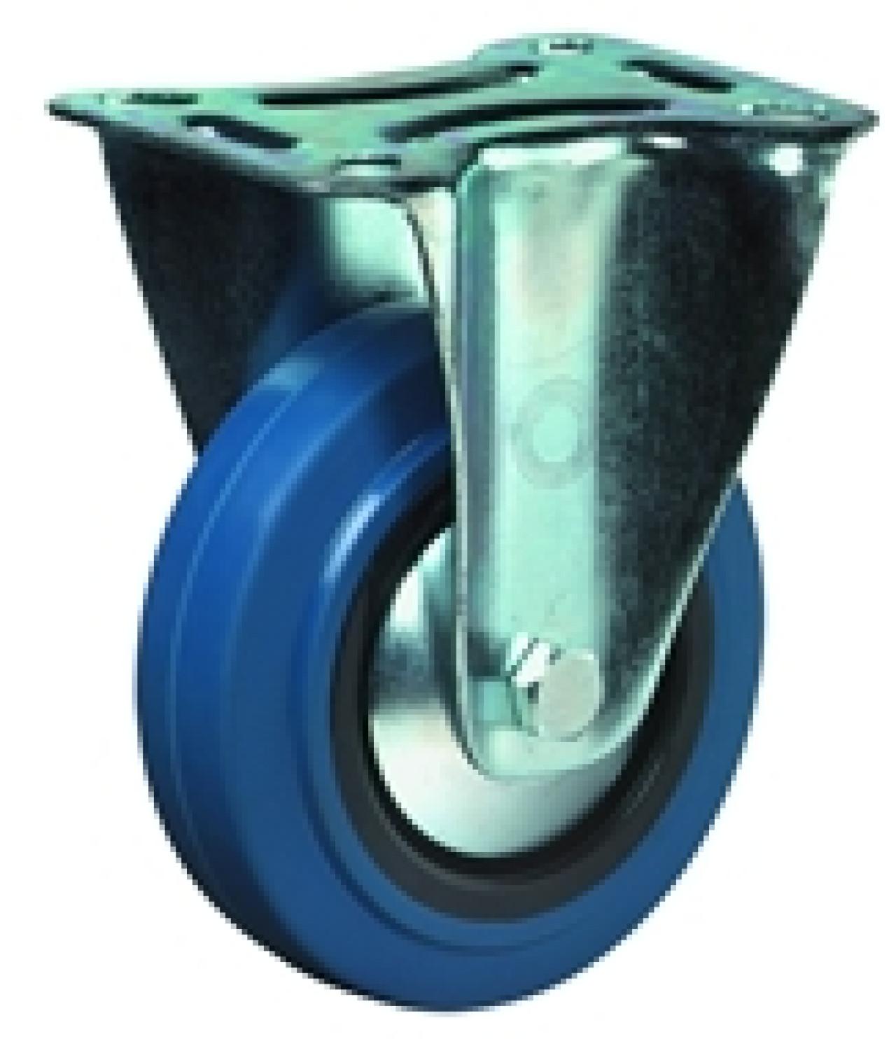Talpas kerék 100 L410.B61.101 fix villa kék terhelhető: 140kg (BS)