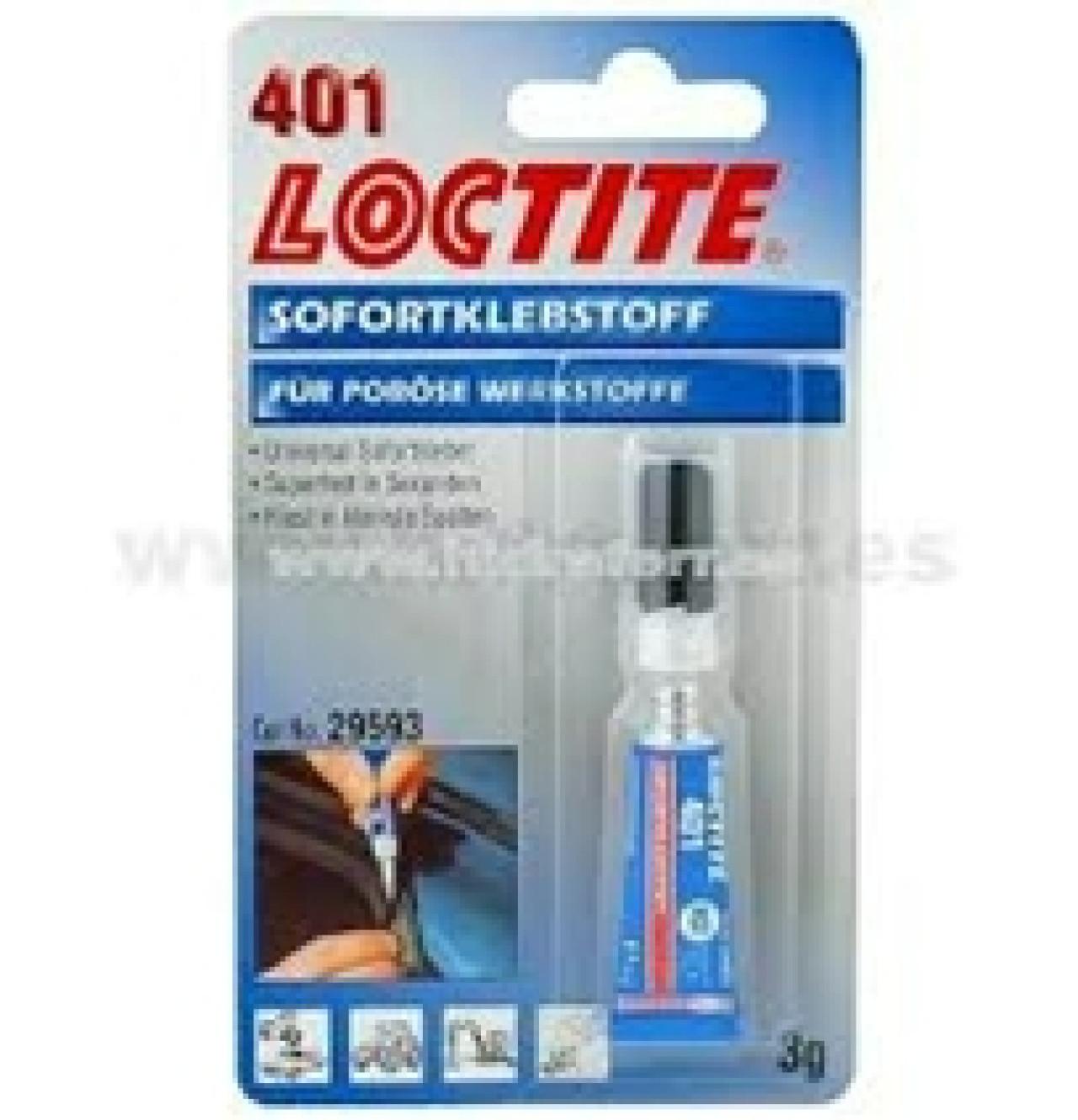 Loctite 401/3gr Pillanatragasztó (LOC)