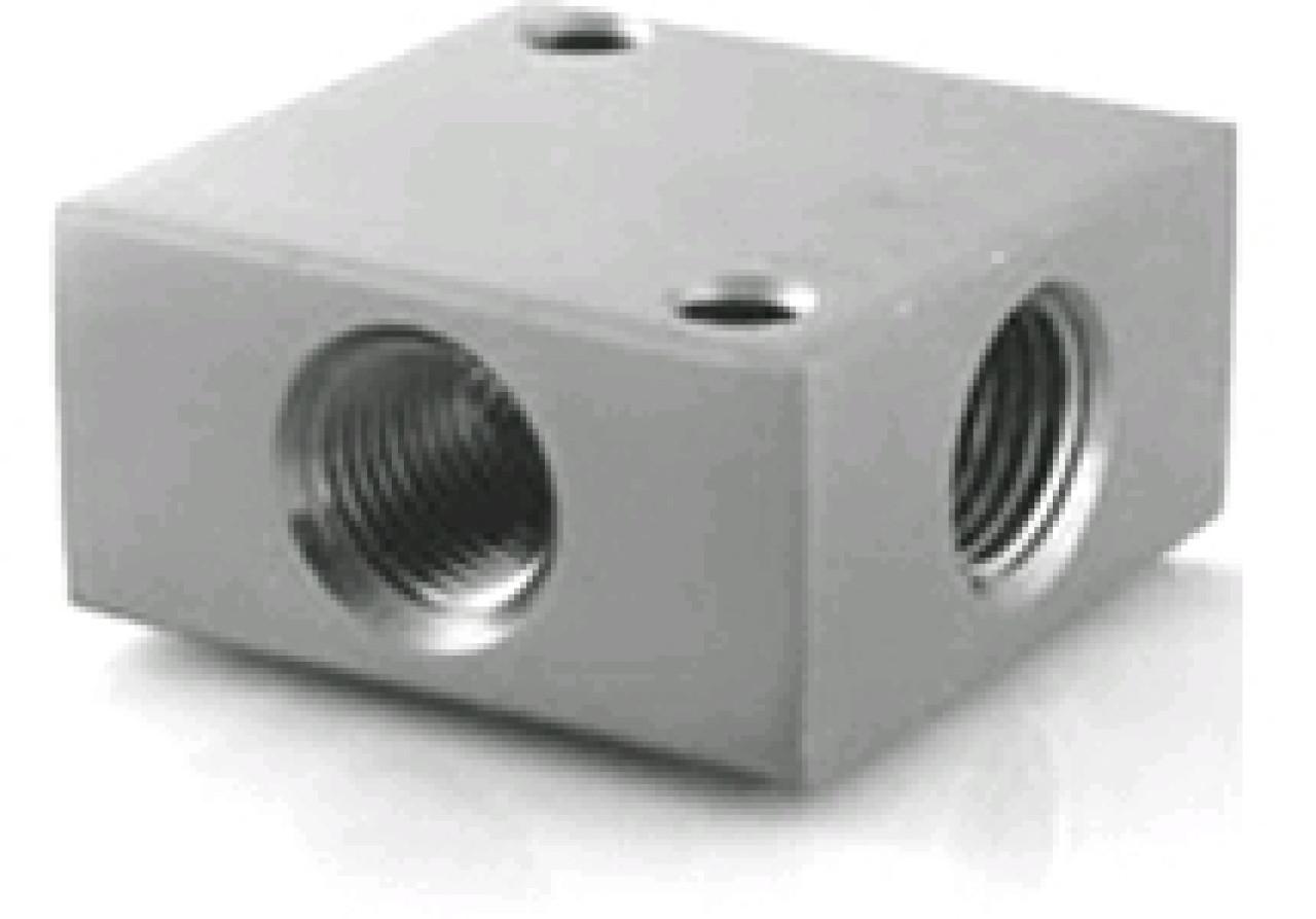 Elosztótömb 1/4" 4-es 124-1/4 AU.019.1 (AZP)