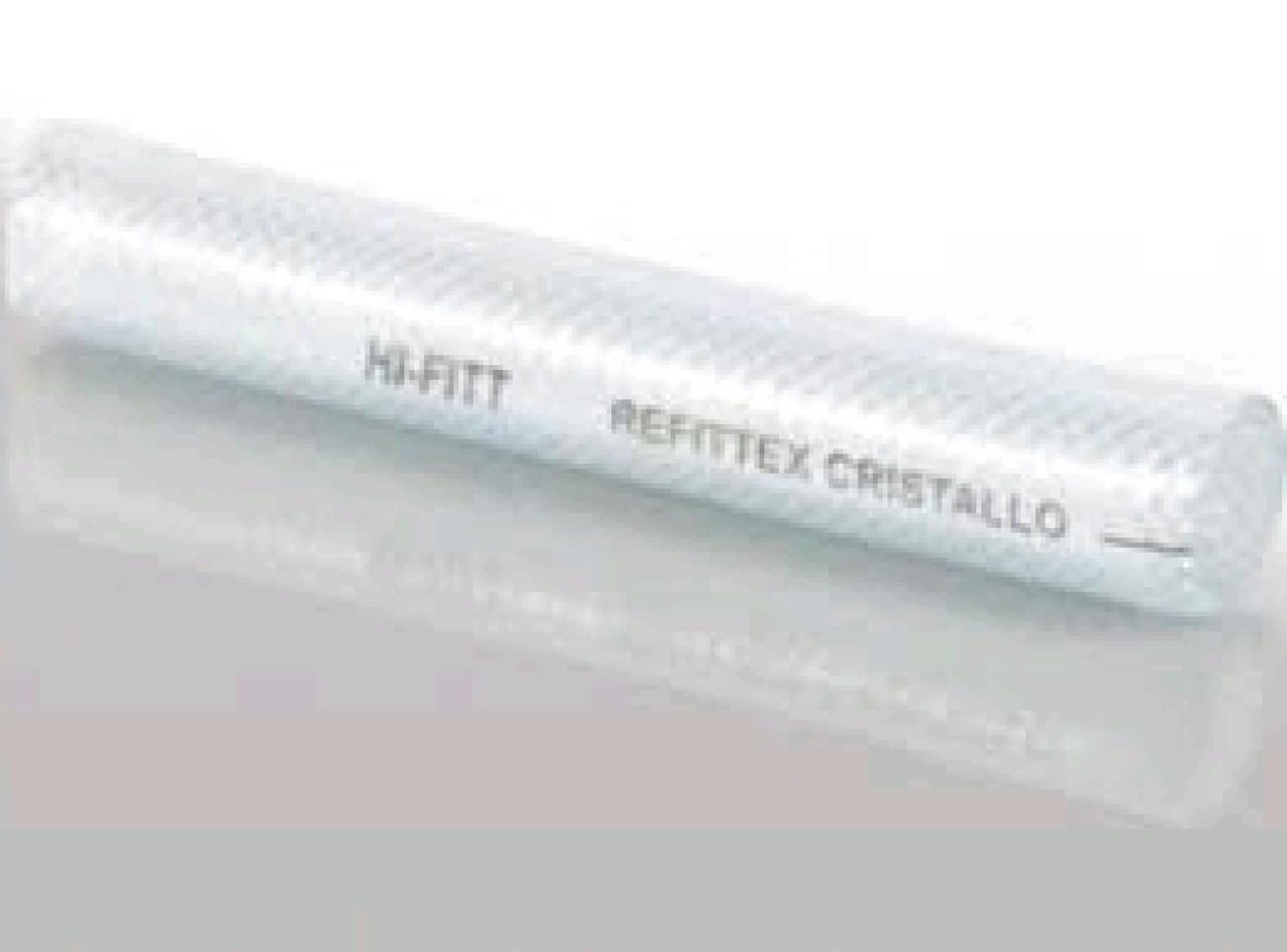 Tömlő 8/14mm/20bar PVC préslégtömlő átlátszó élelmiszeripari (EU)
