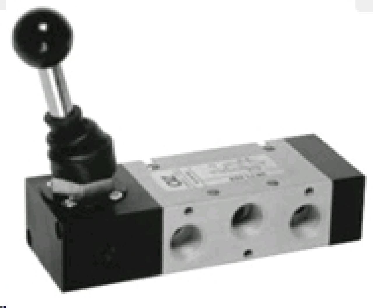 Szelep 5/2-1/4" 522 LL90 kézi karos szelep (AZP)