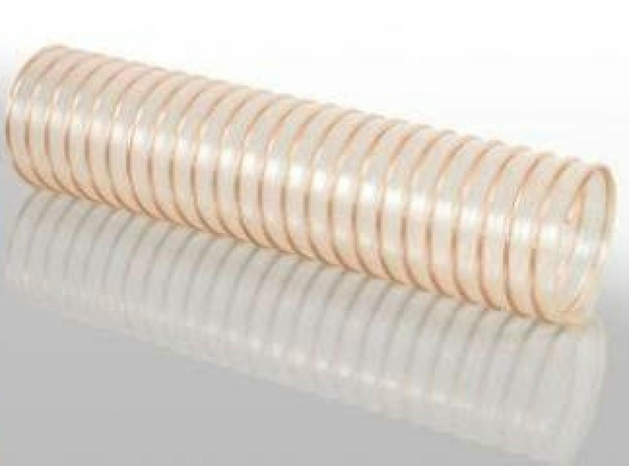 Tömlő 70/1,4mm/5MVO PVC csigatömlő erősített élelmiszeripari (EU)