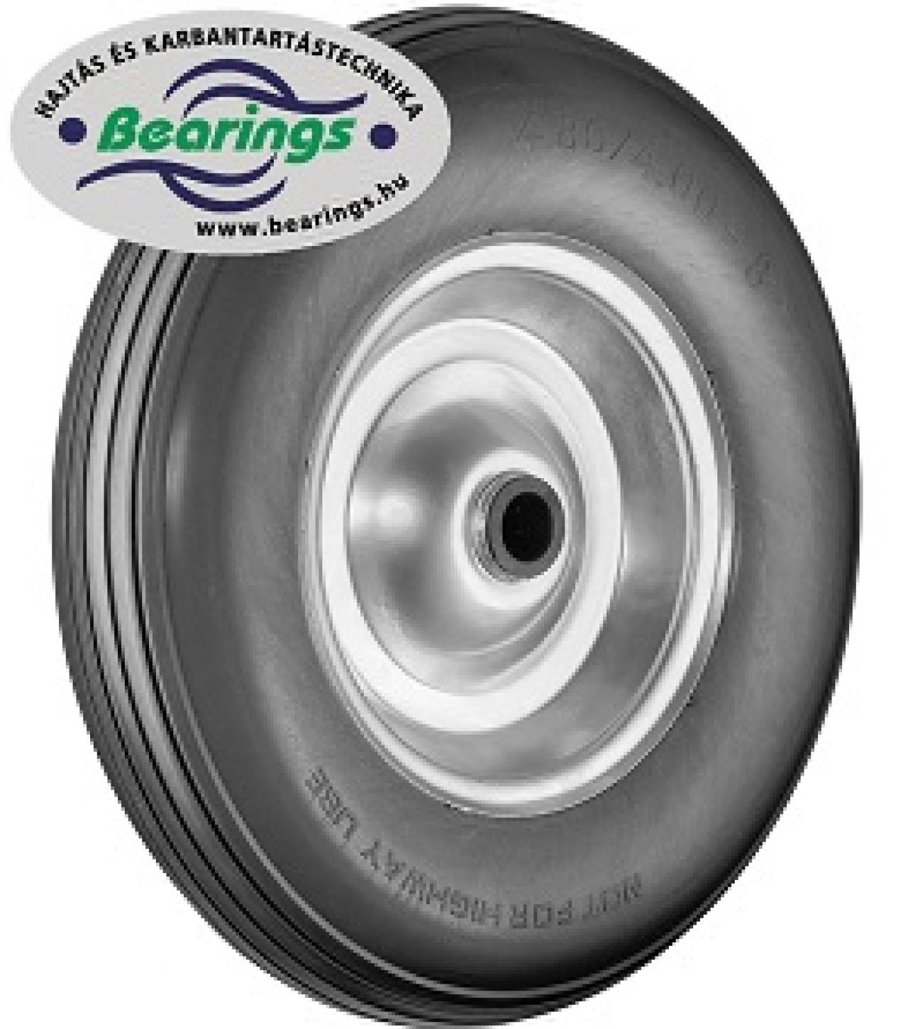 Alapkerék 260 C91.265 fekete PU defektmentes terhelhető: 160kg (BS)