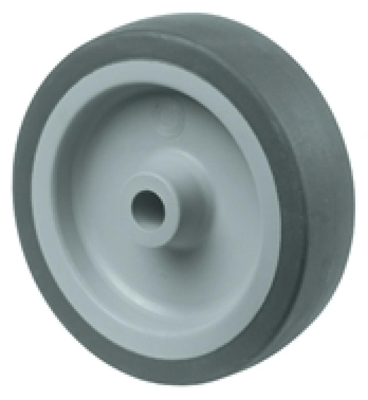 Alapkerék 125 A80.125  szürke terhelhető: 100kg (BS)