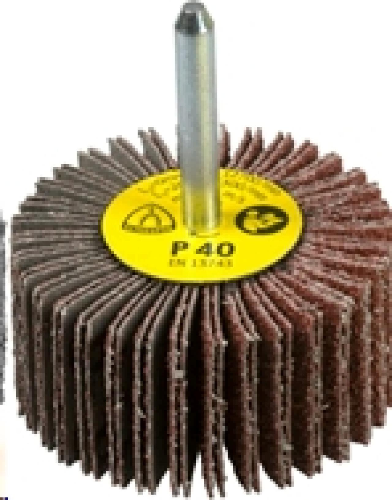 Csiszolókorong lamellás csapos 40*20*6 P60 KM613 12943 (KLIN)