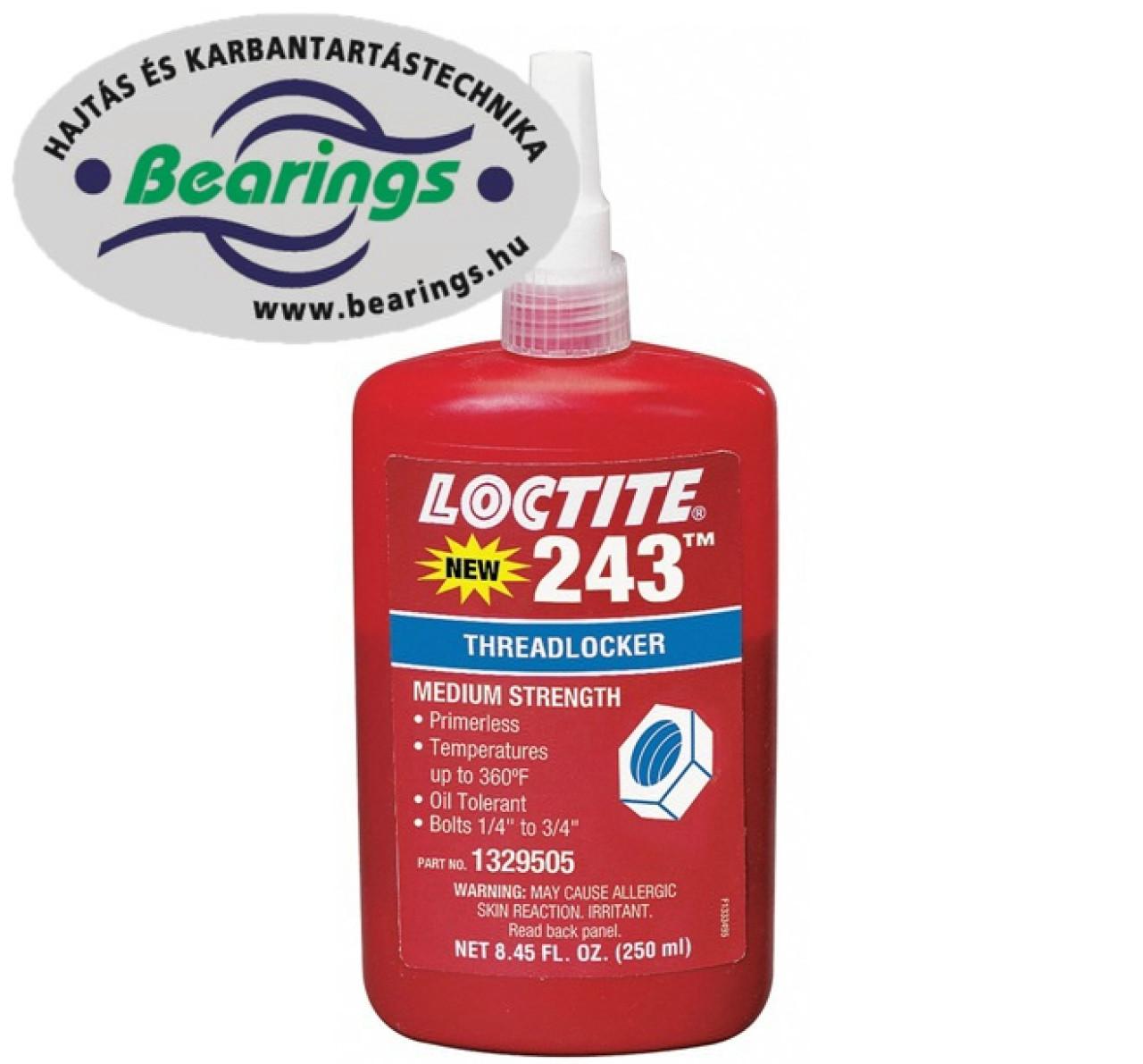 Loctite 243/250ml csavarrögzítő (LOC)