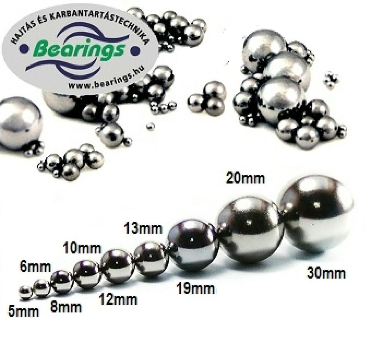 Csapágygolyó RB 9,525 G100 CARBON (3/8") (100db/csom)