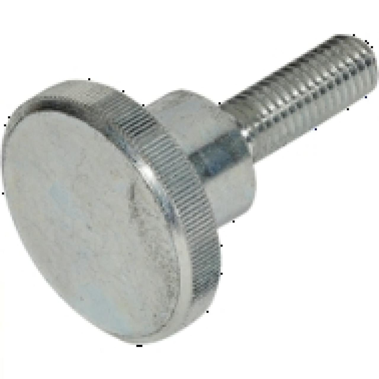 Recézett fejű csavar M 4*20 5.8 VZB DIN464 (EU)p
